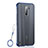 Handyhülle Hülle Crystal Hartschalen Tasche Schutzhülle S04 für Xiaomi Redmi Note 8 Pro Blau