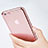Handyhülle Hülle Crystal Tasche Schutzhülle für Apple iPhone 6S Rosa