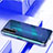 Handyhülle Hülle Crystal Tasche Schutzhülle H01 für Huawei Honor 20 Pro Blau