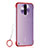 Handyhülle Hülle Crystal Tasche Schutzhülle H02 für Xiaomi Poco X2 Rot