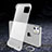Handyhülle Hülle Crystal Tasche Schutzhülle S01 für Apple iPhone 11 Weiß