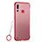 Handyhülle Hülle Crystal Tasche Schutzhülle S01 für Huawei Honor 20 Lite Rot