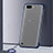 Handyhülle Hülle Crystal Tasche Schutzhülle S01 für Oppo RX17 Neo Blau