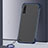 Handyhülle Hülle Crystal Tasche Schutzhülle S01 für Samsung Galaxy A90 5G Blau