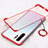 Handyhülle Hülle Crystal Tasche Schutzhülle S02 für Huawei P30 Pro Rot