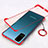 Handyhülle Hülle Crystal Tasche Schutzhülle S03 für Samsung Galaxy S20 Ultra 5G Rot