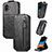 Handyhülle Hülle Flip Tasche Leder für Samsung Galaxy XCover 6 Pro 5G