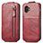 Handyhülle Hülle Flip Tasche Leder für Samsung Galaxy XCover 6 Pro 5G Rot