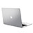 Handyhülle Hülle Hartschalen Kunststoff Schutzhülle Tasche Matt M01 für Apple MacBook Air 13 zoll (2020) Grau