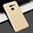Handyhülle Hülle Hartschalen Kunststoff Schutzhülle Tasche Matt M01 für LG G8 ThinQ Gold