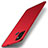 Handyhülle Hülle Hartschalen Kunststoff Schutzhülle Tasche Matt M01 für Oppo A32 Rot