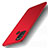 Handyhülle Hülle Hartschalen Kunststoff Schutzhülle Tasche Matt M01 für Realme C17 Rot