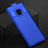 Handyhülle Hülle Hartschalen Kunststoff Schutzhülle Tasche Matt M01 für Vivo Nex 3 Blau