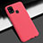 Handyhülle Hülle Hartschalen Kunststoff Schutzhülle Tasche Matt M02 für Samsung Galaxy M31 Rot