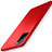 Handyhülle Hülle Hartschalen Kunststoff Schutzhülle Tasche Matt M03 für Huawei Nova 7 Pro 5G Rot