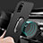 Handyhülle Hülle Hartschalen Kunststoff Schutzhülle Tasche Matt mit Magnetisch Fingerring Ständer P01 für Huawei Honor Play4 Pro 5G