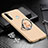 Handyhülle Hülle Hartschalen Kunststoff Schutzhülle Tasche Matt mit Magnetisch Fingerring Ständer P01 für Xiaomi Redmi Note 8