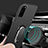 Handyhülle Hülle Hartschalen Kunststoff Schutzhülle Tasche Matt mit Magnetisch Fingerring Ständer S01 für Samsung Galaxy S20