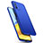Handyhülle Hülle Hartschalen Kunststoff Schutzhülle Tasche Matt P01 für Huawei Honor X10 Max 5G Blau
