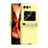 Handyhülle Hülle Hartschalen Kunststoff Schutzhülle Tasche Matt P01 für Motorola Moto RAZR (2022) 5G Gelb