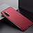 Handyhülle Hülle Hartschalen Kunststoff Schutzhülle Tasche Matt P01 für Samsung Galaxy Note 10 Plus 5G Rot