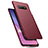 Handyhülle Hülle Hartschalen Kunststoff Schutzhülle Tasche Matt P02 für Samsung Galaxy S10 5G Rot