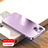 Handyhülle Hülle Hartschalen Kunststoff Schutzhülle Tasche Matt R01 für Apple iPhone 13 Violett