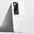 Handyhülle Hülle Hartschalen Kunststoff Schutzhülle Tasche Matt T01 für Xiaomi Mi 10 Weiß
