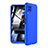 Handyhülle Hülle Hartschalen Kunststoff Schutzhülle Tasche Matt Vorder und Rückseite 360 Grad Ganzkörper für Huawei Nova 6 SE Blau