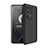 Handyhülle Hülle Hartschalen Kunststoff Schutzhülle Tasche Matt Vorder und Rückseite 360 Grad Ganzkörper für Huawei P40 Pro+ Plus Schwarz