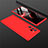 Handyhülle Hülle Hartschalen Kunststoff Schutzhülle Tasche Matt Vorder und Rückseite 360 Grad Ganzkörper M01 für Samsung Galaxy Note 20 Ultra 5G Rot