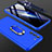 Handyhülle Hülle Hartschalen Kunststoff Schutzhülle Tasche Matt Vorder und Rückseite 360 Grad Ganzkörper M01 für Samsung Galaxy S22 5G