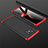 Handyhülle Hülle Hartschalen Kunststoff Schutzhülle Tasche Matt Vorder und Rückseite 360 Grad Ganzkörper M01 für Xiaomi Poco X3 NFC