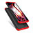 Handyhülle Hülle Hartschalen Kunststoff Schutzhülle Tasche Matt Vorder und Rückseite 360 Grad Ganzkörper mit Fingerring Ständer für Huawei Nova 6 SE