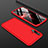 Handyhülle Hülle Hartschalen Kunststoff Schutzhülle Tasche Matt Vorder und Rückseite 360 Grad Ganzkörper P01 für Huawei Nova 5 Pro Rot