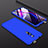 Handyhülle Hülle Hartschalen Kunststoff Schutzhülle Tasche Matt Vorder und Rückseite 360 Grad Ganzkörper P01 für Xiaomi Mi 9T Pro Blau
