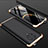 Handyhülle Hülle Hartschalen Kunststoff Schutzhülle Tasche Matt Vorder und Rückseite 360 Grad Ganzkörper P01 für Xiaomi Redmi K30 Pro 5G Gold und Schwarz