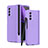 Handyhülle Hülle Hartschalen Kunststoff Schutzhülle Tasche Matt Vorder und Rückseite 360 Grad Ganzkörper P02 für Samsung Galaxy Z Fold2 5G Violett