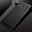 Handyhülle Hülle Kunststoff Hartschalen Schutzhülle Punkte Loch Tasche W01 für Samsung Galaxy S10e Schwarz