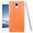 Handyhülle Hülle Kunststoff Schutzhülle Leder für Xiaomi Mi 4 LTE Orange