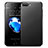 Handyhülle Hülle Kunststoff Schutzhülle Matt für Apple iPhone 8 Plus Schwarz