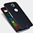 Handyhülle Hülle Kunststoff Schutzhülle Matt für Google Nexus 6 Schwarz