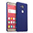 Handyhülle Hülle Kunststoff Schutzhülle Matt für Huawei Honor Play 5X Blau