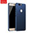 Handyhülle Hülle Kunststoff Schutzhülle Matt für Huawei Honor V8 Blau