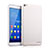 Handyhülle Hülle Kunststoff Schutzhülle Matt für Huawei MediaPad X2 Weiß