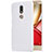 Handyhülle Hülle Kunststoff Schutzhülle Matt für Motorola Moto M XT1662 Weiß