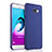 Handyhülle Hülle Kunststoff Schutzhülle Matt für Samsung Galaxy A7 (2016) A7100 Blau