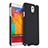 Handyhülle Hülle Kunststoff Schutzhülle Matt für Samsung Galaxy Note 3 N9000 Schwarz