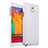 Handyhülle Hülle Kunststoff Schutzhülle Matt für Samsung Galaxy Note 3 N9000 Weiß