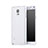 Handyhülle Hülle Kunststoff Schutzhülle Matt für Samsung Galaxy Note 4 Duos N9100 Dual SIM Weiß